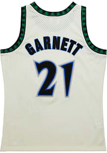 Kevin Garnett Minnesota Timberwolves Mitchell and Ness 1997 Chainstitch Swingman Jersey