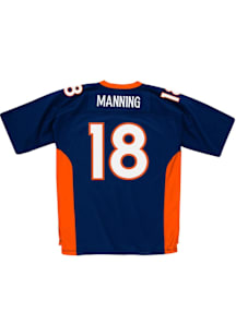 Denver Broncos Peyton Manning Mitchell and Ness Throwback Throwback Jersey