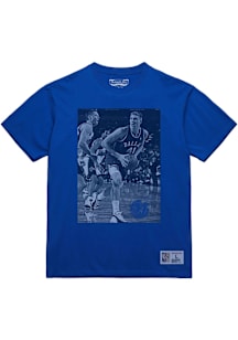 Dirk Nowitzki Dallas Mavericks Blue Name Number Short Sleeve Player T Shirt