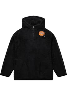 Mitchell and Ness Cincinnati Bengals Mens Black Sherpa Pullover Pullover Jackets