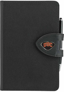 Black USC Trojans Gift Box Classic Notebook and Folder