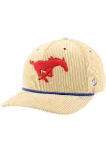 Zephyr SMU Mustangs Vault Rope Theory Adjustable Hat - Brown