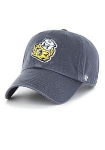 47 Michigan Wolverines Clean Up Adjustable Hat - Navy Blue