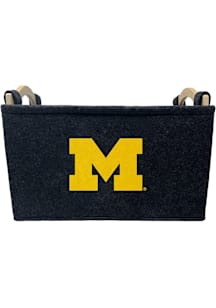 Michigan Wolverines Felt Toy Basket Pet Accessory