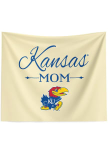 Kansas Jayhawks Mom 34x40 Tapestry Blanket