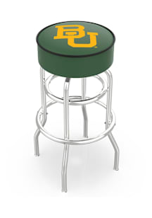 Baylor Bears Double-Ring Swivel Pub Stool - Black