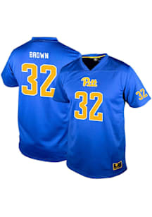 Truitt Brown Genuine Collective Mens Blue Pitt Panthers NIL Football Jersey
