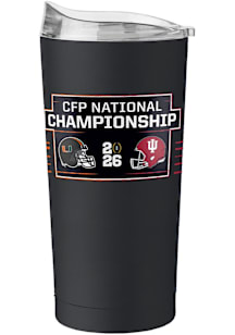 Logo Brands Indiana Hoosiers 2026 CFP National Championship Head To Head vs Miami Hurricane 20oz S..