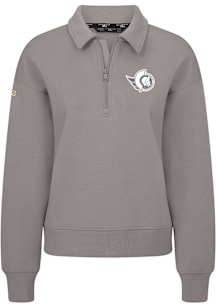 Levelwear Ottawa Senators Womens Grey Canmore Chenille Logo Medium Weight Jacket
