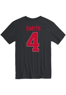 Jeremiah Smith Rally Mens Black Ohio State Buckeyes Football Name And Number Player T Shirt