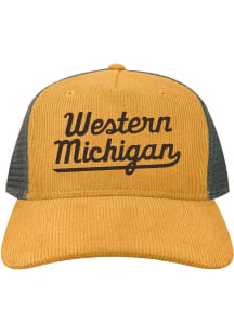 Western Michigan Broncos Gold Roadie Corduroy Adjustable Hat