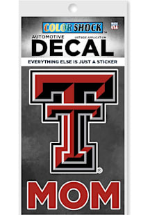 Texas Tech Red Raiders Mom Auto Decal - Red