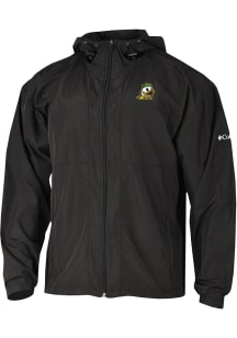 Mens Oregon Ducks Black Columbia Prodigy Light Weight Jacket