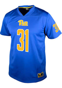 Rasheem Biles Genuine Collective Mens Blue Pitt Panthers NIL Football Jersey