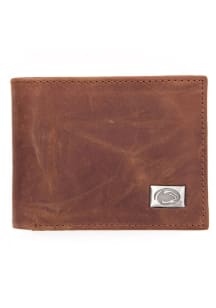 Leather Penn State Nittany Lions Mens Bifold Wallet - Brown