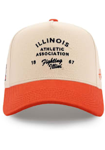 Illinois Fighting Illini Ivory Athletic Association Adjustable Hat