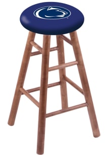 Brown Penn State Nittany Lions Round Cushion Maple Pub Stool