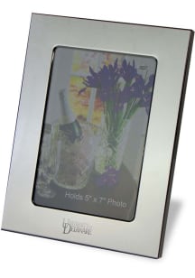 Delaware Fightin' Blue Hens Silver Plated Picture Frame -