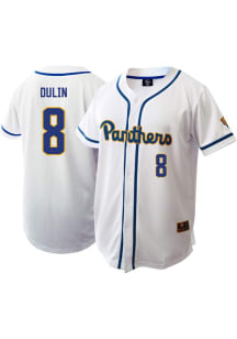 Caden Dulin  Mens White Pitt Panthers NIL Jersey