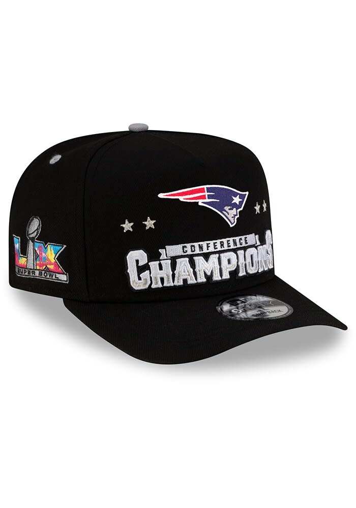 New Era New England Patriots BLACK 2025-26 NFL Locker Room