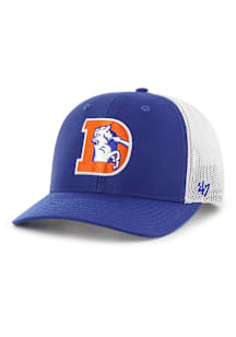 47 Denver Broncos Trucker Strap Adjustable Hat - Blue