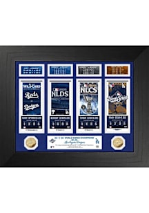 Los Angeles Dodgers 2025 Road to the World Series Deluxe Gold Coin Plaque