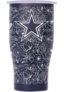 Dallas Cowboys Chaser 27oz Floral Print Stainless Steel Tumbler - Navy Blue