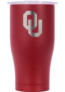 Oklahoma Sooners ORCA Chaser 27oz Laser Etched Logo Stainless Steel Tumbler - Red