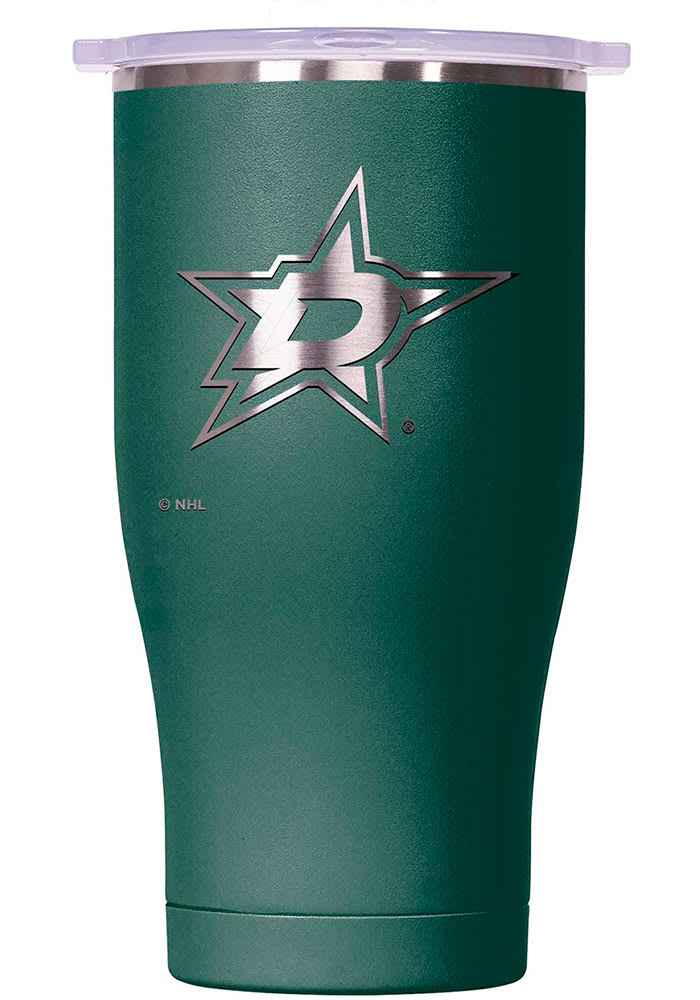 Dallas Stars ORCA Chaser 27oz Laser Etched Logo Stainless Steel Tumbler - Green