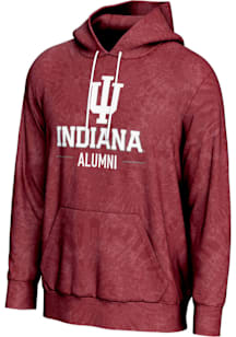 ProSphere Indiana Hoosiers Mens Crimson Alumni Long Sleeve Hoodie