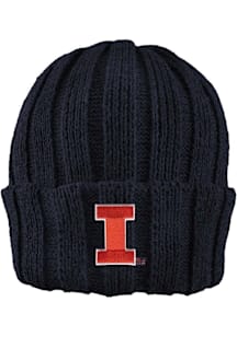 LogoFit Illinois Fighting Illini Navy Blue Watchman Womens Knit Hat