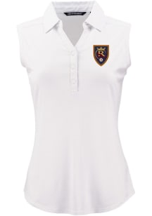 Cutter and Buck Real Salt Lake Womens White Forge Eco Polo Shirt