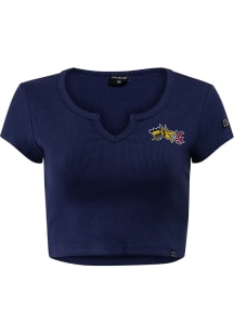 Drexel Dragons Navy Blue Hype and Vice Cali Short Sleeve T-Shirt