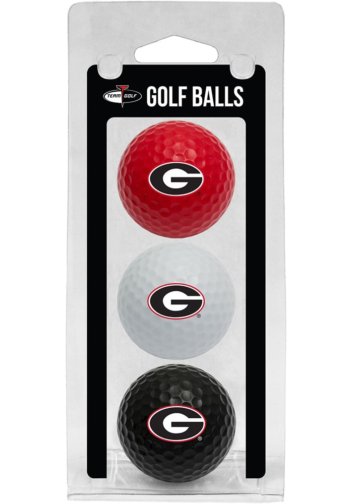 ★レア★GAGLE × Ovall グッズ３点セット Jazzy Sport Georgia Bulldogs White 3 Pack Golf Balls - 5697856