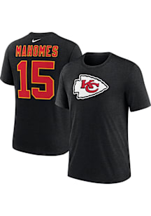 Patrick Mahomes Kansas City Chiefs Black Alt Short Sleeve Player T Shirt