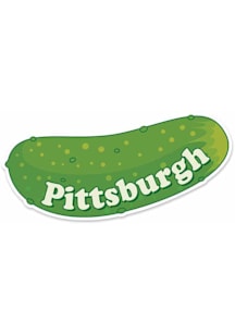 Pittsburgh Pickle Stickers - Yellow
