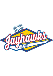 Kansas Jayhawks Diamond Stickers