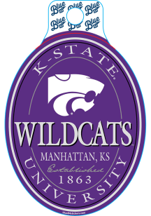 K-State Wildcats Oval Stickers