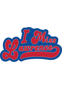Kansas I Miss Lawrence Stickers