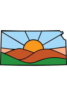 Kansas Sun Stickers