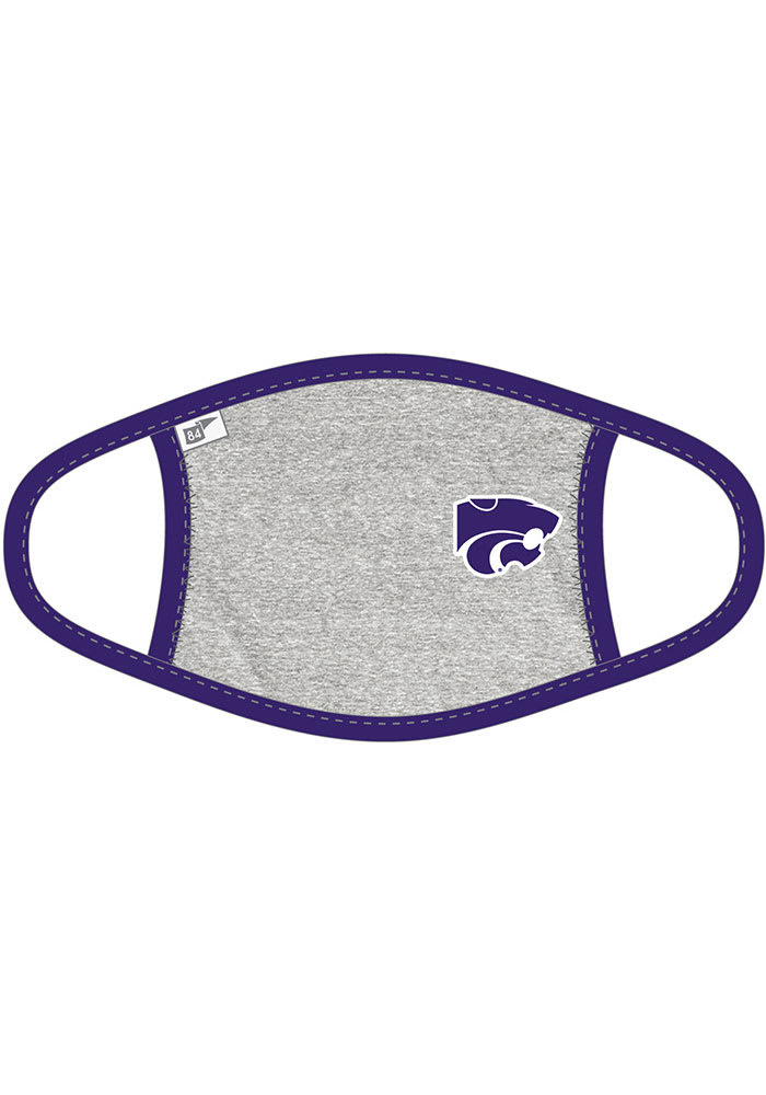 K-State Wildcats Grey Fan Mask