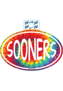 Oklahoma Sooners Tye Dye Stickers