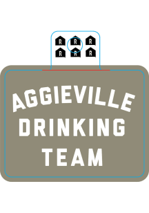 Manhattan Aggieville Drinking Team Stickers