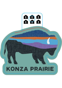 Manhattan Konza Buffalo Stickers