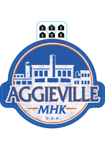 Manhattan Aggieville MHK Stickers