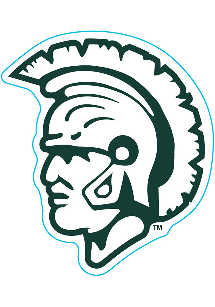 Michigan State Spartans Spartan Head Stickers