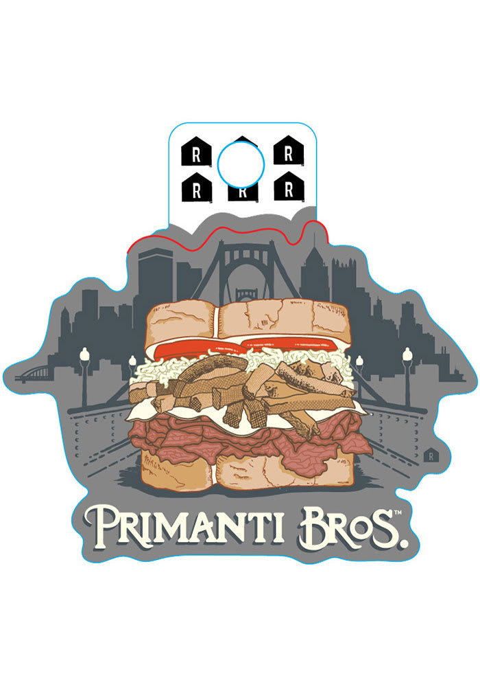 Pittsburgh Primanti Bros. Sandwich Skyline Stickers