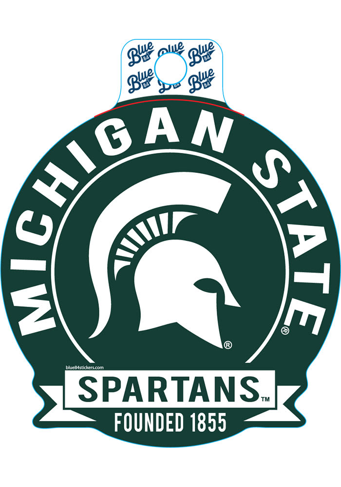 Michigan State Spartans Founded Stickers