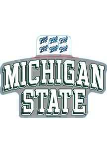Michigan State Spartans Wordmark Stickers