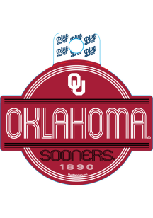 Oklahoma Sooners Stripes Stickers